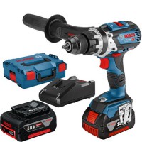  BOSCH GSB 18V-110 C triecienurbjmašīna - skrūvgriezis 2x5 Ah L-Boxx